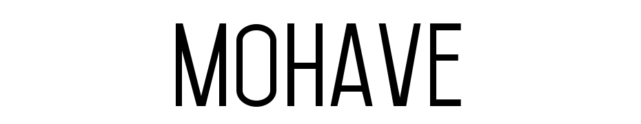 Mohave Font Download Free
